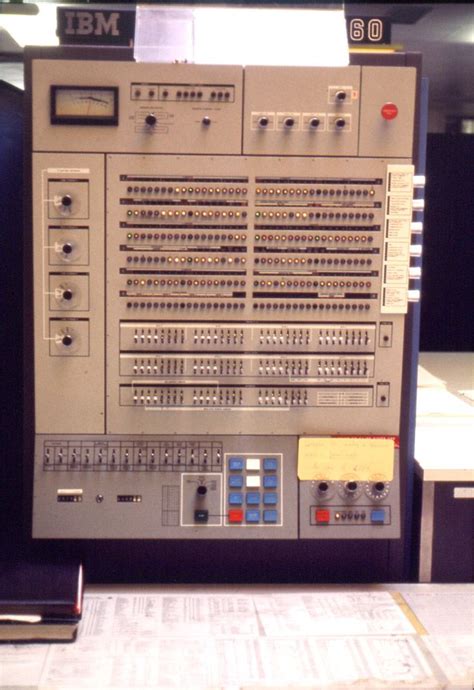 IBM 360 Model 65 console. Computer Love, Ict, Office Phone, Corded Phone, Landline Phone ...