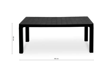 Bruno Coffee Table - Black [ZUCA]