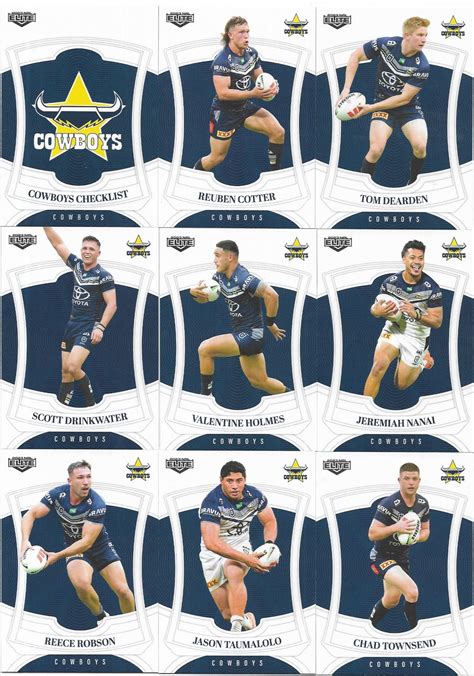 2023 NRL Elite Team Set - Cowboys - APT Collectables