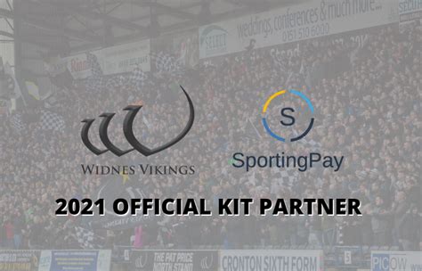 Sporting Pay become new Kit Partners for 2021 - Widnes Vikings