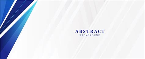 Premium Vector | Abstract blue background banner template