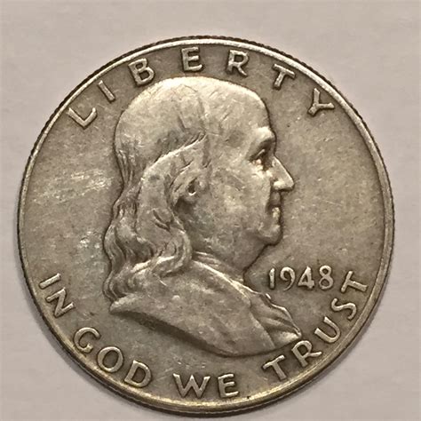 1948 Ben Franklin Half Dollar - VF30