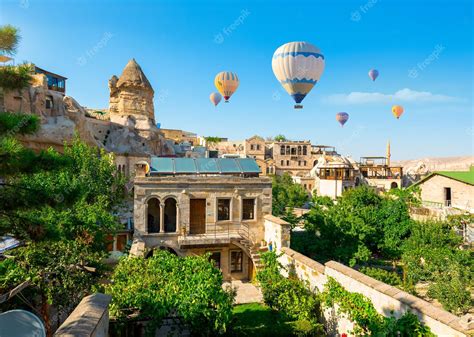 Premium Photo | Air balloons at day in Goreme