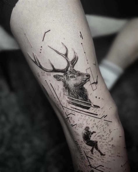 Deer Tattoo Designs For Men