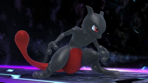 Black Mewtwo [Super Smash Bros. (Wii U)] [Mods]