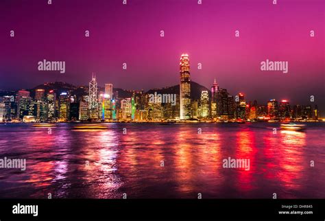 Hong Kong skyline Stock Photo - Alamy