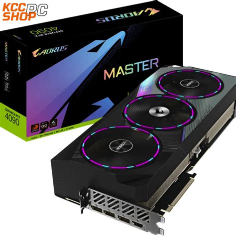 VGA GIGABYTE RTX 4090 Aorus Master 24GB VRAM DDR6X (GV-N4090AORUS M-24GD)