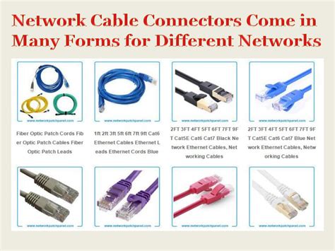 Network cable connectors come in many forms for different networks by networkpatchpanel - Issuu