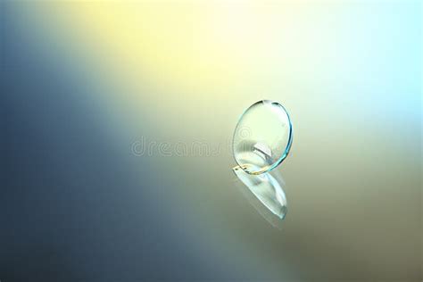 Contact lens on finger stock image. Image of finger - 113190443