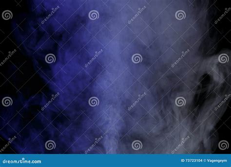 Blue water vapor stock photo. Image of mystery, light - 73723104