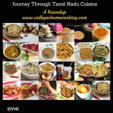 Journey Through Tamil Nadu Cuisine | The A-Z Recipes - A Round Up