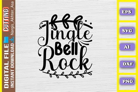 Jingle Bell Rock Graphic by Nargis_Akhter_Asa · Creative Fabrica