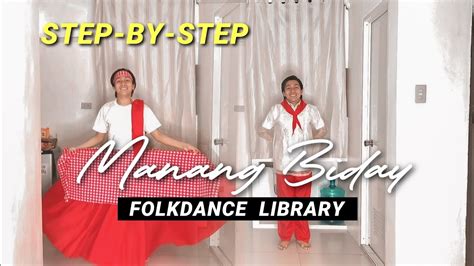 Manang Biday | Folkdance Tutorial - YouTube