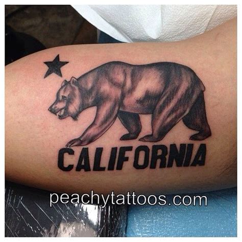 Cali Bear | Bear tattoos, California tattoo, Tattoos