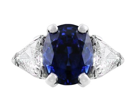 4.22ct Ceylon Blue Sapphire Ring – CJ Charles Jewelers