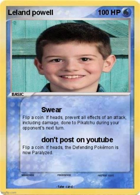 pokemon card leland powell - Imgflip