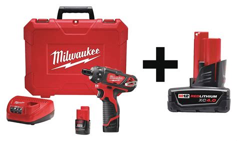 MILWAUKEE Cordless Screwdriver Kit, Ergonomic - 7DZ07|2406-22 48-11-2440 - Grainger