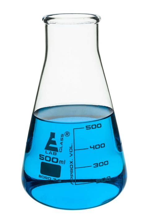 Eisco Labs Wide Neck Conical Flask - 500mL Capacity - Borosilicate Glass 849230021931 | eBay