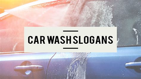 77+ Catchy Car Wash Slogans and Phrases for Marketing Your Brand - Venture F0rth