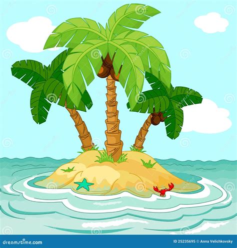 Desert Island Game User Interface Design For Table Vector Illustration | CartoonDealer.com #42849490