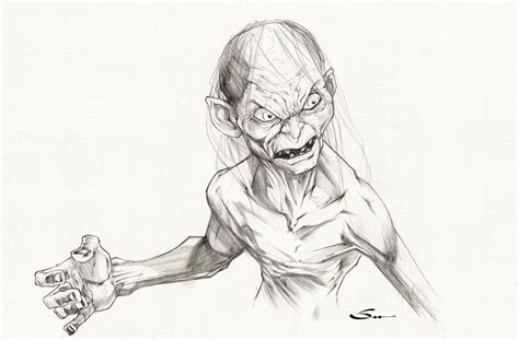 Gollum by Sandoval-Art on DeviantArt