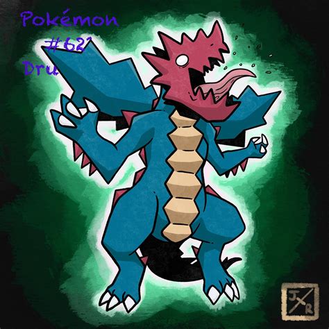 [OC] Really should have been a Grass/Dragon type. A dragon fruit Pokémon would have been cool ...