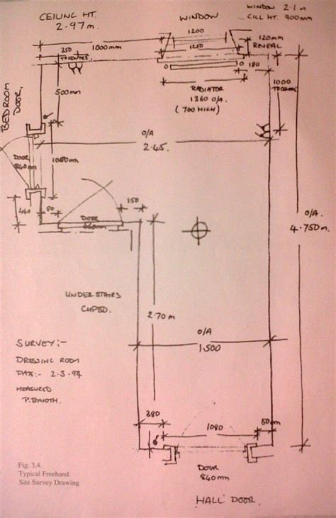 How to draw a room plan to scale - lifestylebycaroline.com | Room planning, How to draw a room ...