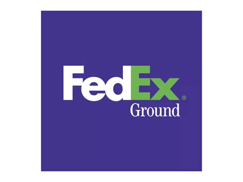 FedEx Ground Purple Background Logo PNG vector in SVG, PDF, AI, CDR format