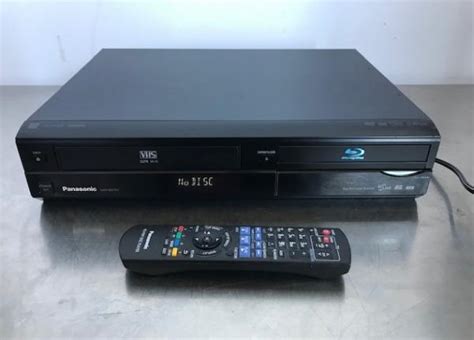 Panasonic DMP-BD70V Blu-Ray VCR Combo Smart Media DVD VHS Player HDMI w ...