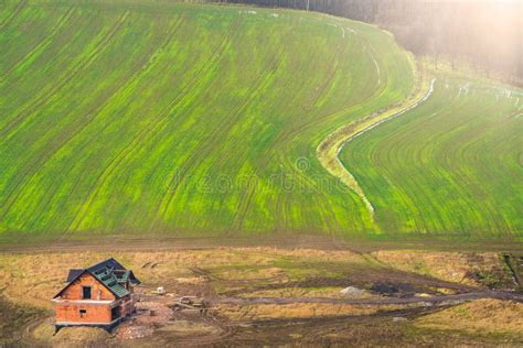 Rural Landscape of Lower Silesia Stock Photo - Image of grass, hill ...