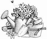 Beccys Place Wishing Well  Coloring Pages Books Adult sketch template