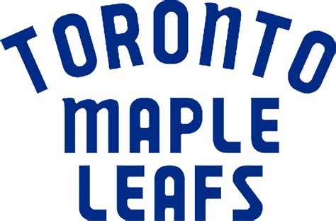 Toronto Maple Leafs Logo - Wordmark Logo - National Hockey League (NHL ...