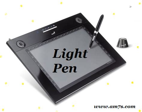 What are light pen advantages and disadvantages - Am7s | Pen, Battery lights, Input devices