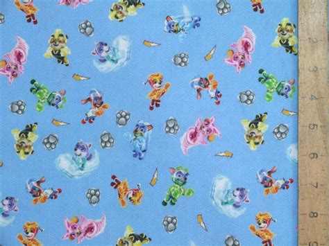 Printed Pure Cotton Fabric - Paw Patrol