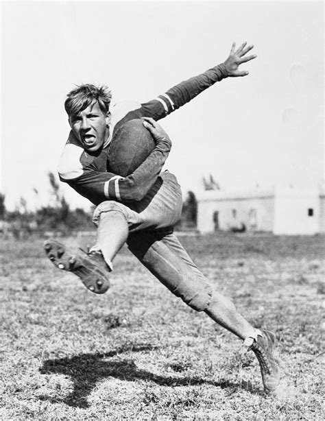 Knute Rockne Jr. In Football Playing by Bettmann