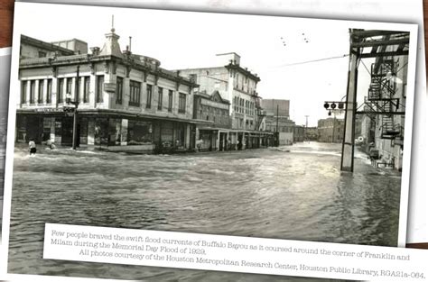 Lest We Forget: Houston's History of Flooding - Reduce Flooding