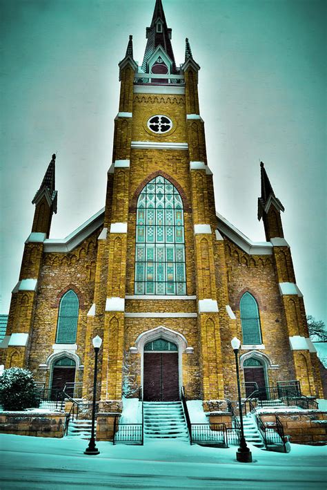 St. Mark's Catholic Church Photograph by Andrew Jenks - Fine Art America