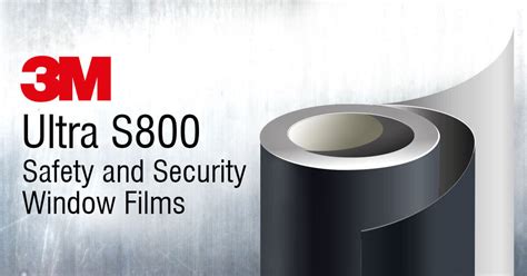 3M Safety and Security Window Films S800 | 3M Safety and Security Films