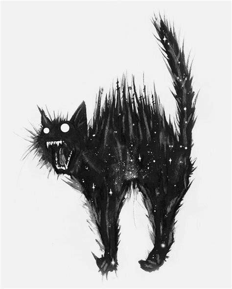 Tattoo Gato, Desenho Tattoo, Arte Horror, Horror Art, Ink Illustrations ...