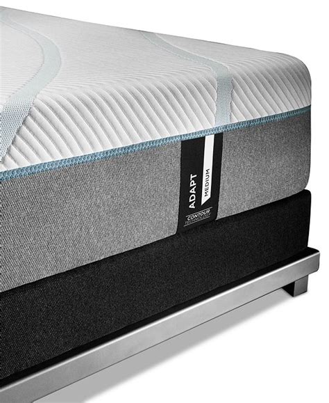 Tempur-Pedic TEMPUR-Adapt 11" Medium Mattress Set- Queen & Reviews ...