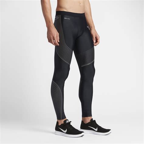 Nike Power Speed Flash Men's Running Tights in Black for Men | Lyst