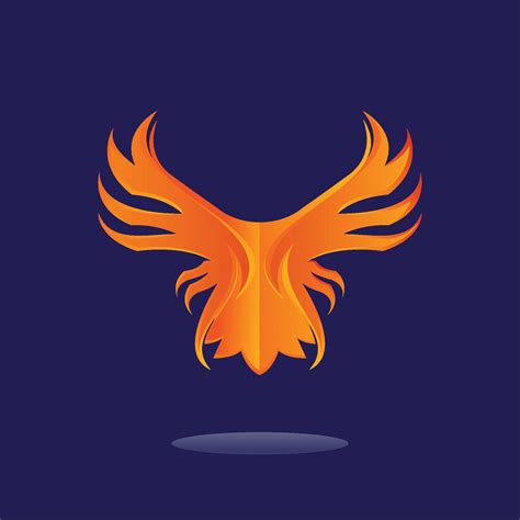 awesome phoenix colorful logo ideas 8831643 Vector Art at Vecteezy