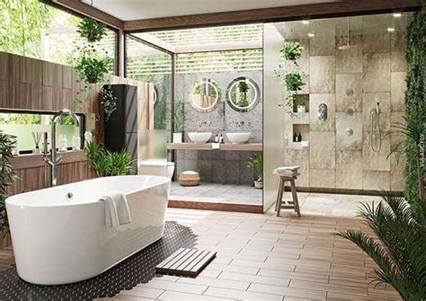 Pin by Ro O on Ideas for the House | Outdoor bathroom design, Zen ...