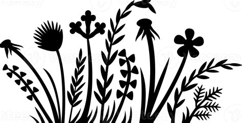 Grass silhouette png illustration design 8505820 PNG