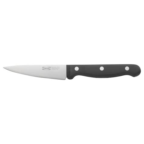 VARDAGEN paring knife, dark gray, 9 cm (4") - IKEA