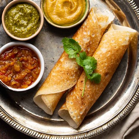 Dosa Recipe (South Indian Pancakes) - The Daring Gourmet