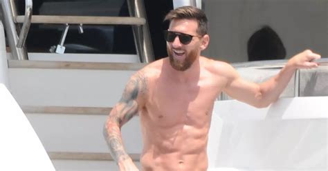 Lionel Messi forgets World Cup misery on family holiday as Carlos Tevez ...