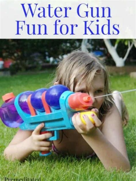 Water Gun Fun for Kids Story - Premeditated Leftovers™