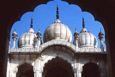 The Moti Masjid (Pearl Mosque) in Delhi Fort, India