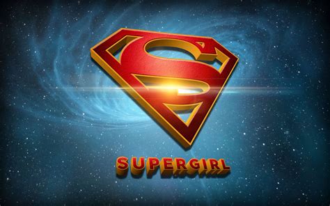 Download Supergirl Emblem Wallpaper | Wallpapers.com